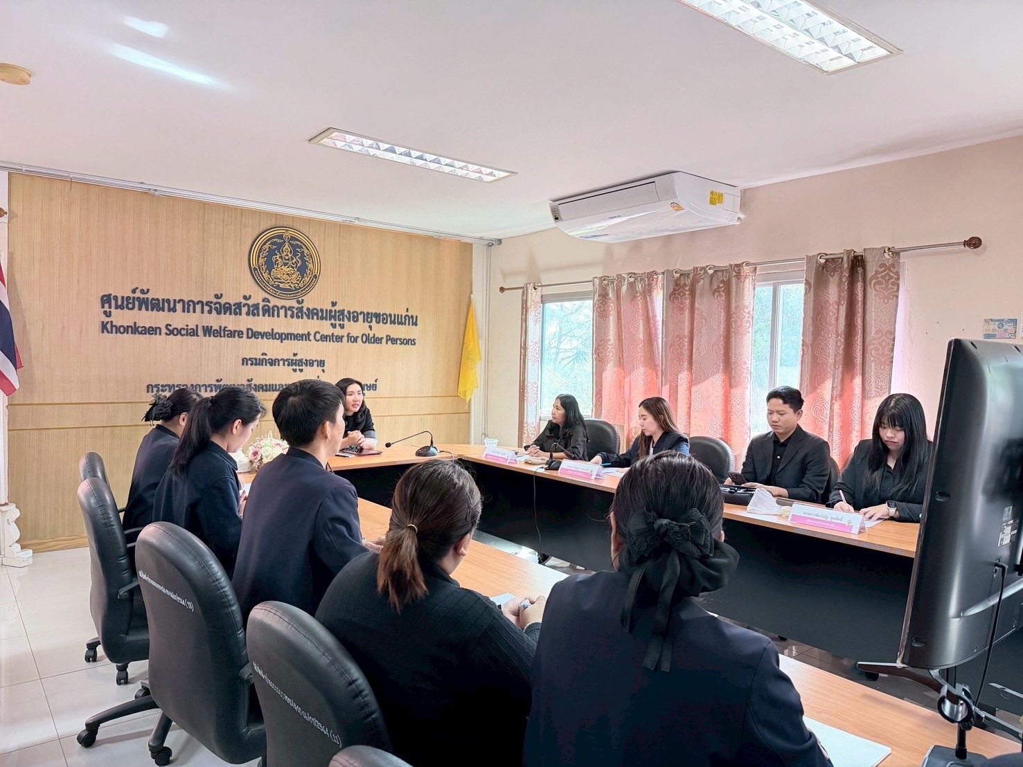 กลุ่มตรวจสอบภายในเข้าตรวจสอบการเบิกจ่ายงบประมาณแทนกรมกิจการผู้สูงอายุและการดำเนินงานของศูนย์พัฒนาการจัดสวัสดิการสังคมผู้สูงอายุจังหวัดขอนเเก่น 