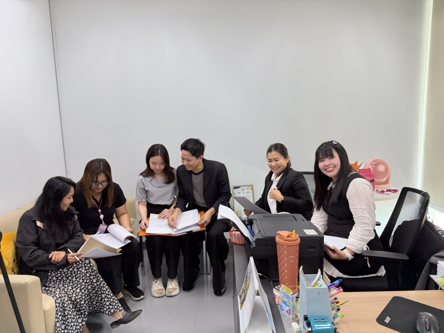 กลุ่มตรวจสอบภายในร่วมปรึกษากองทุนผู้สูงอายุ ในการลงพื้นที่ในปีงบประมาณ 2570