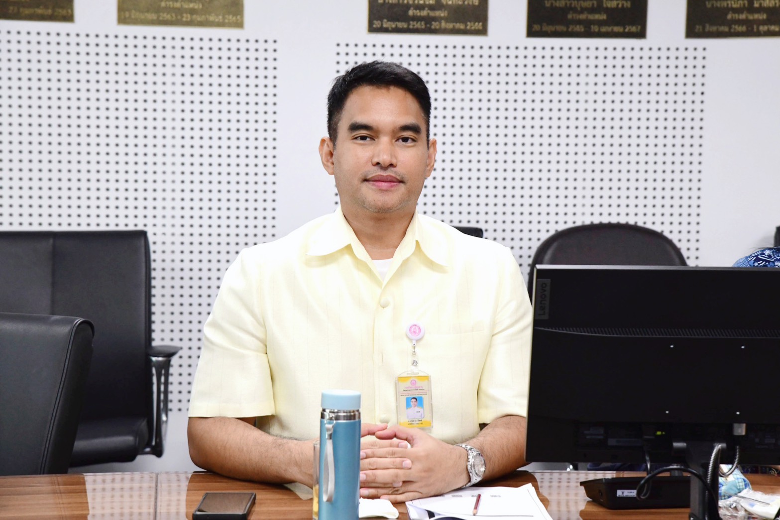ผส. ประชุมขับเคลื่อนติดตามงานและแลกเปลี่ยนเรียนรู้ ในสภากาแฟ (เย็น)