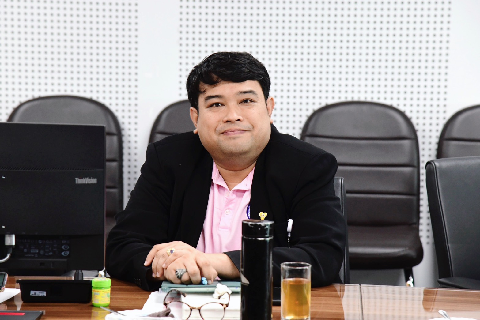 ผส. ประชุมขับเคลื่อนติดตามงานและแลกเปลี่ยนเรียนรู้ ในสภากาแฟ (เย็น)