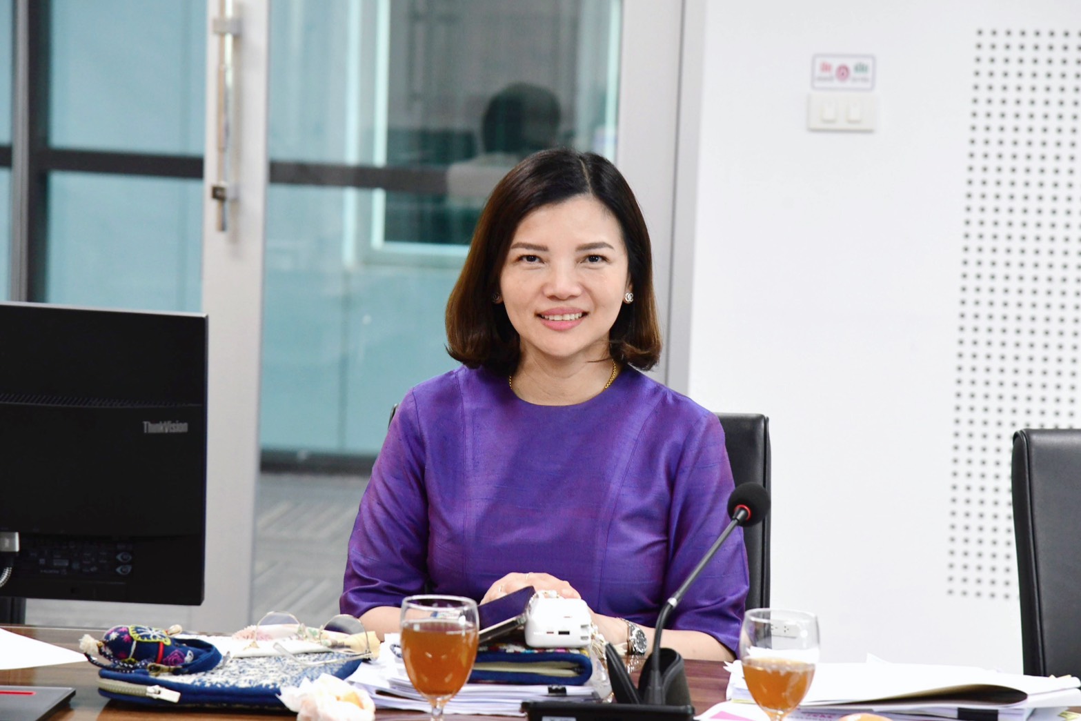 ผส. ประชุมขับเคลื่อนติดตามงานและแลกเปลี่ยนเรียนรู้ ในสภากาแฟ (เย็น)