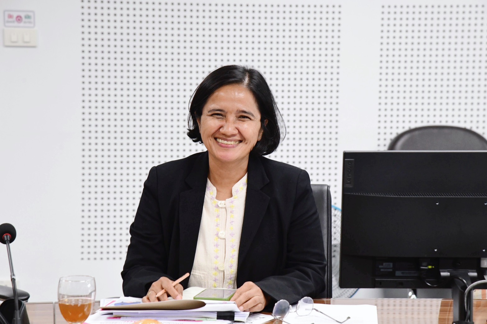 ผส. ประชุมขับเคลื่อนติดตามงานและแลกเปลี่ยนเรียนรู้ ในสภากาแฟ (เย็น)