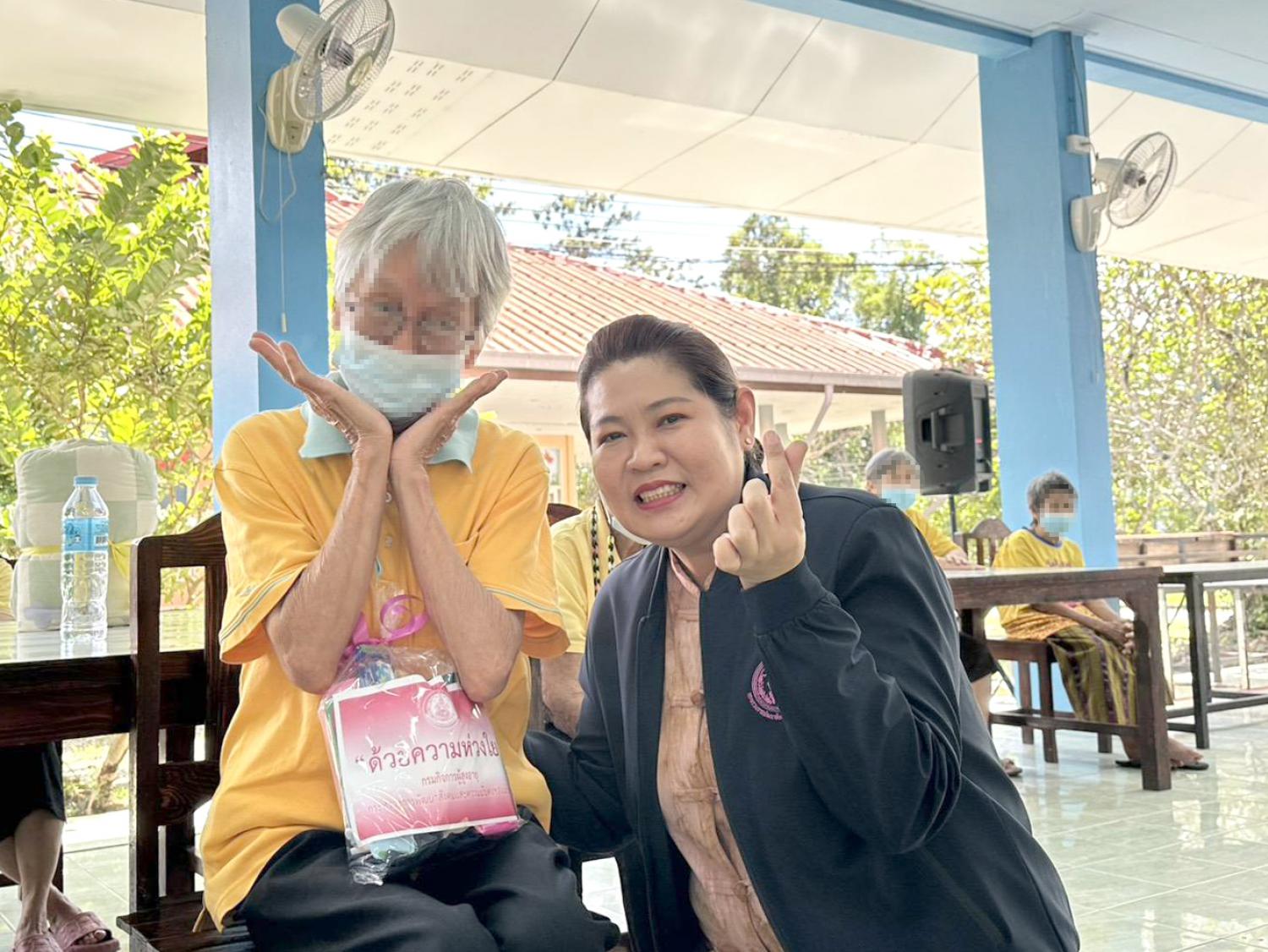 ผส. ลงพื้นที่ตรวจเยี่ยมศูนย์พัฒนาคุณภาพชีวิตและส่งเสริมอาชีพผู้สูงอายุเเละศูนย์พัฒนาการจัดสวัสดิการสังคมผู้สูงอายุ จังหวัดนครพนม