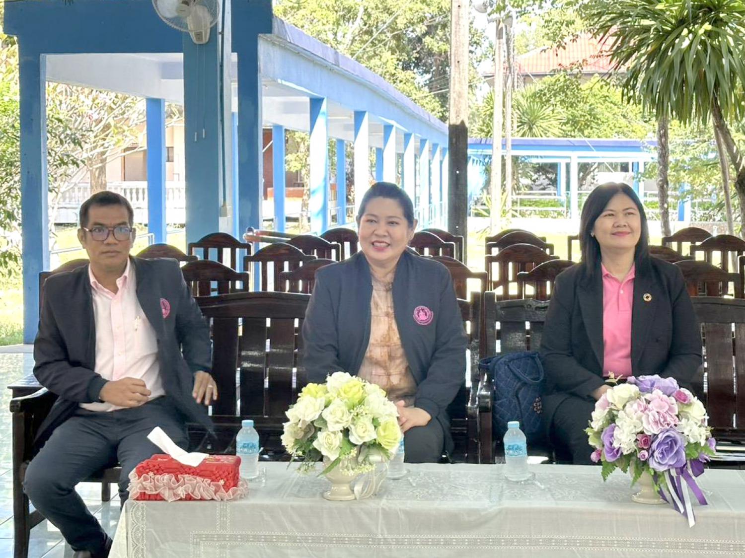 ผส. ลงพื้นที่ตรวจเยี่ยมศูนย์พัฒนาคุณภาพชีวิตและส่งเสริมอาชีพผู้สูงอายุเเละศูนย์พัฒนาการจัดสวัสดิการสังคมผู้สูงอายุ จังหวัดนครพนม