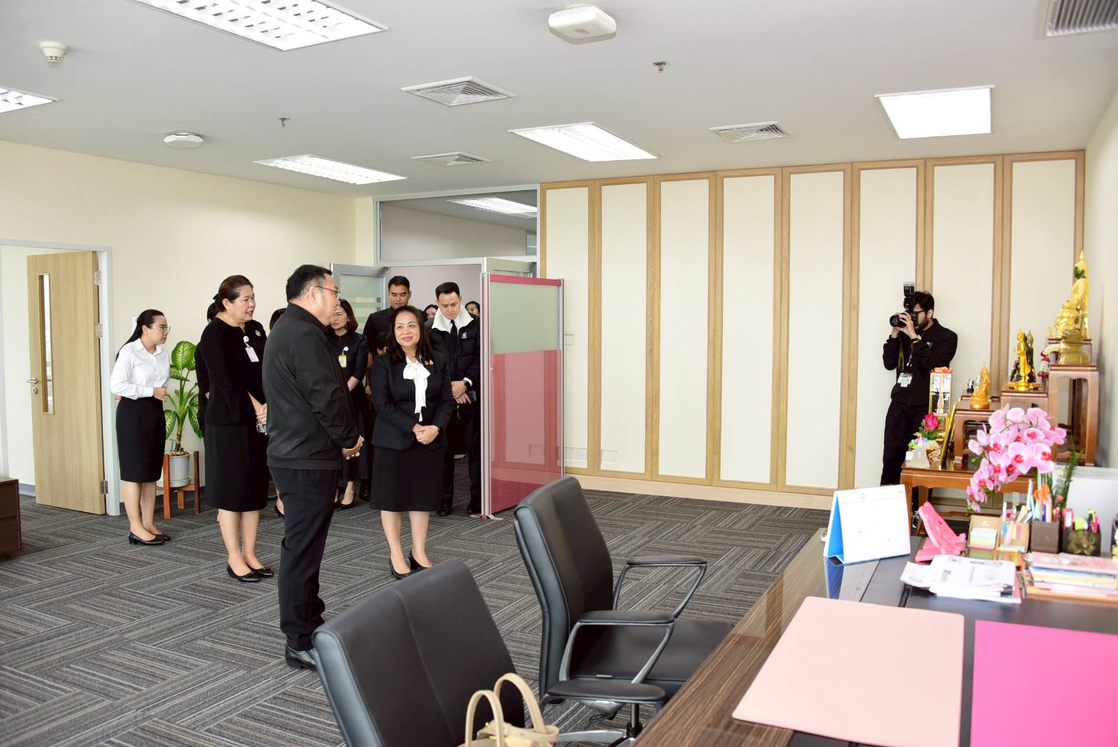 ผส. ร่วมแสดงความยินดี "รักษาราชการเเทน อธิบดีกรมกิจการสตรีเเละสถาบันครอบครัว" ในโอกาสเข้ารับตำแหน่งใหม่