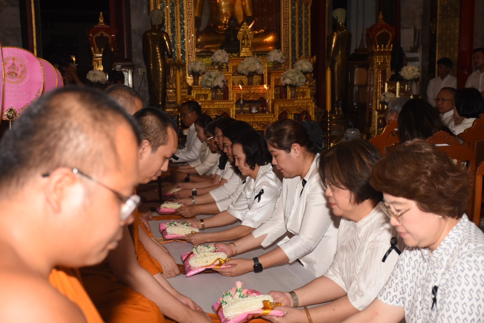 ผส. ร่วมพิธีสมโภชผ้าพระกฐินพระราชทานกระทรวงการพัฒนาสังคมและความมั่นคงของมนุษย์