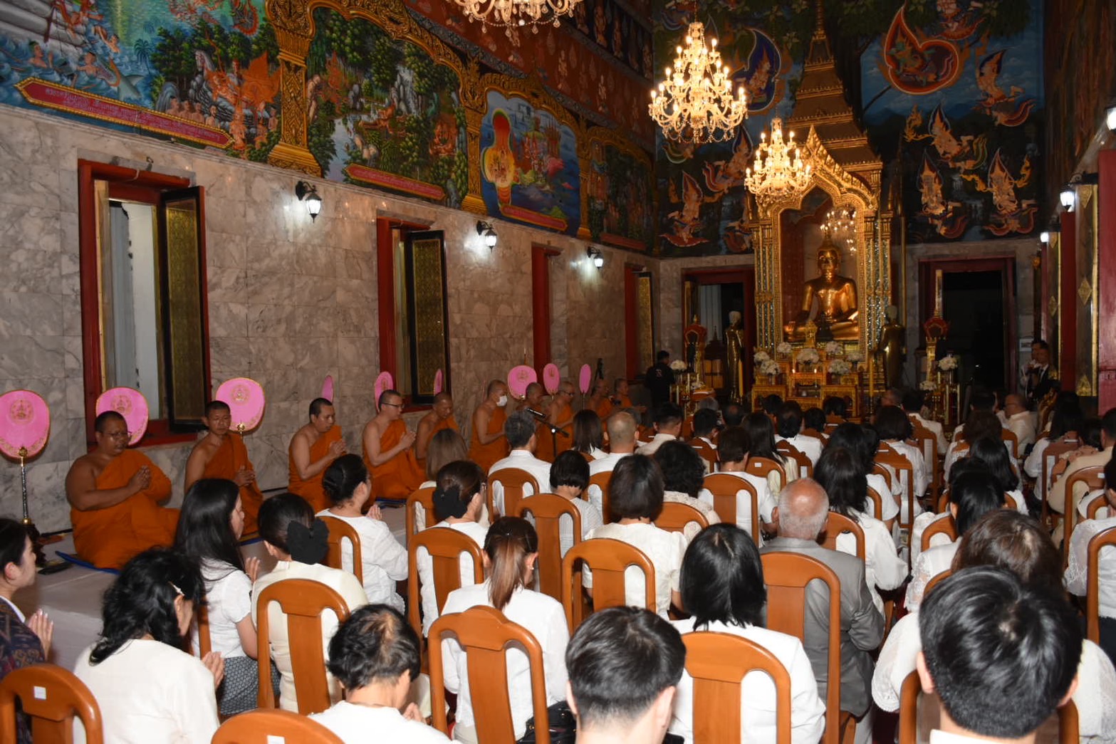 ผส. ร่วมพิธีสมโภชผ้าพระกฐินพระราชทานกระทรวงการพัฒนาสังคมและความมั่นคงของมนุษย์