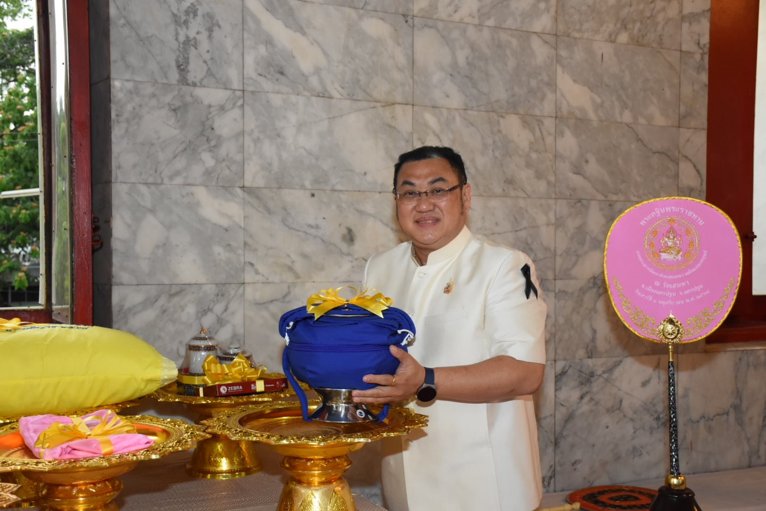 ผส. ร่วมพิธีสมโภชผ้าพระกฐินพระราชทานกระทรวงการพัฒนาสังคมและความมั่นคงของมนุษย์