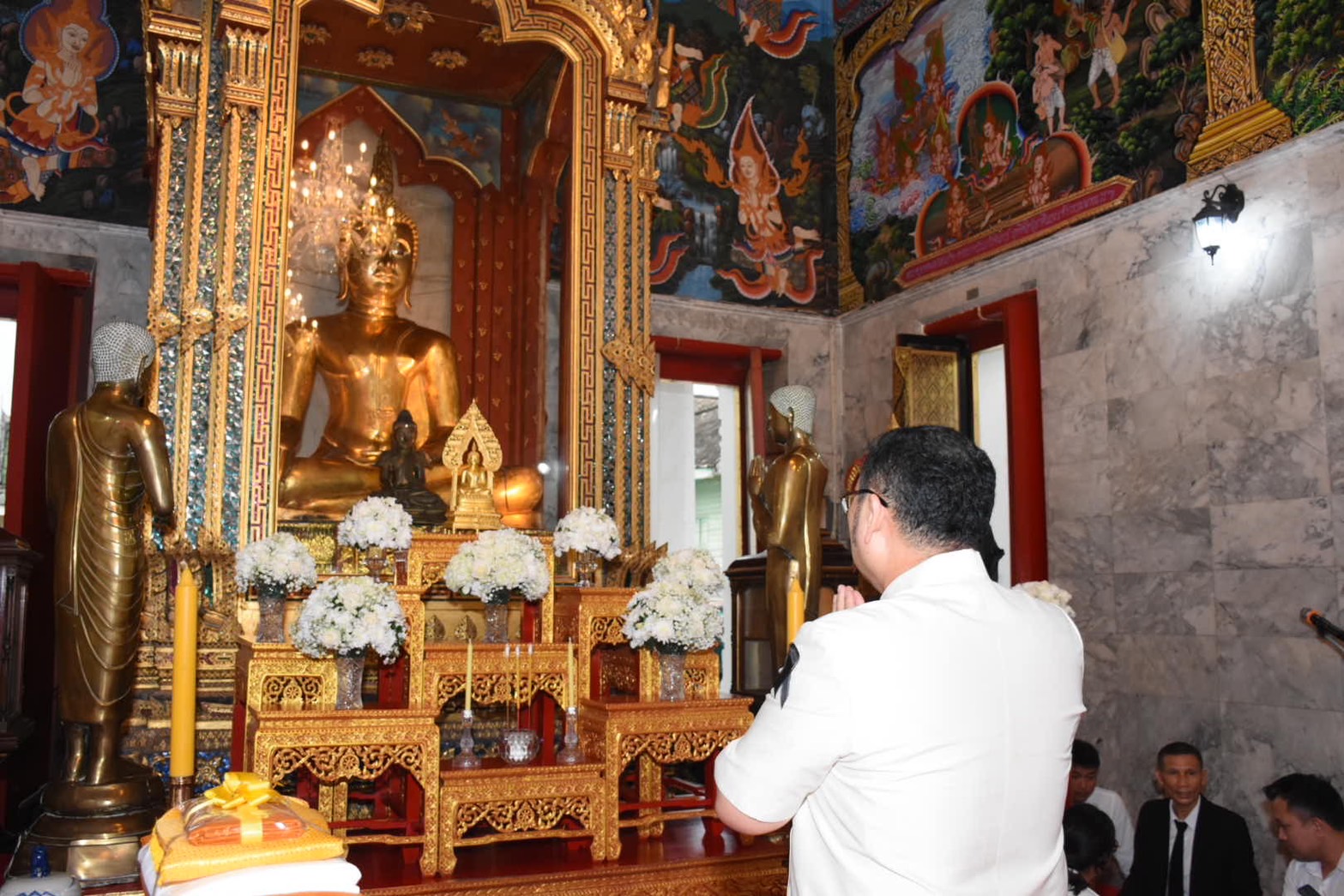 ผส. ร่วมพิธีสมโภชผ้าพระกฐินพระราชทานกระทรวงการพัฒนาสังคมและความมั่นคงของมนุษย์