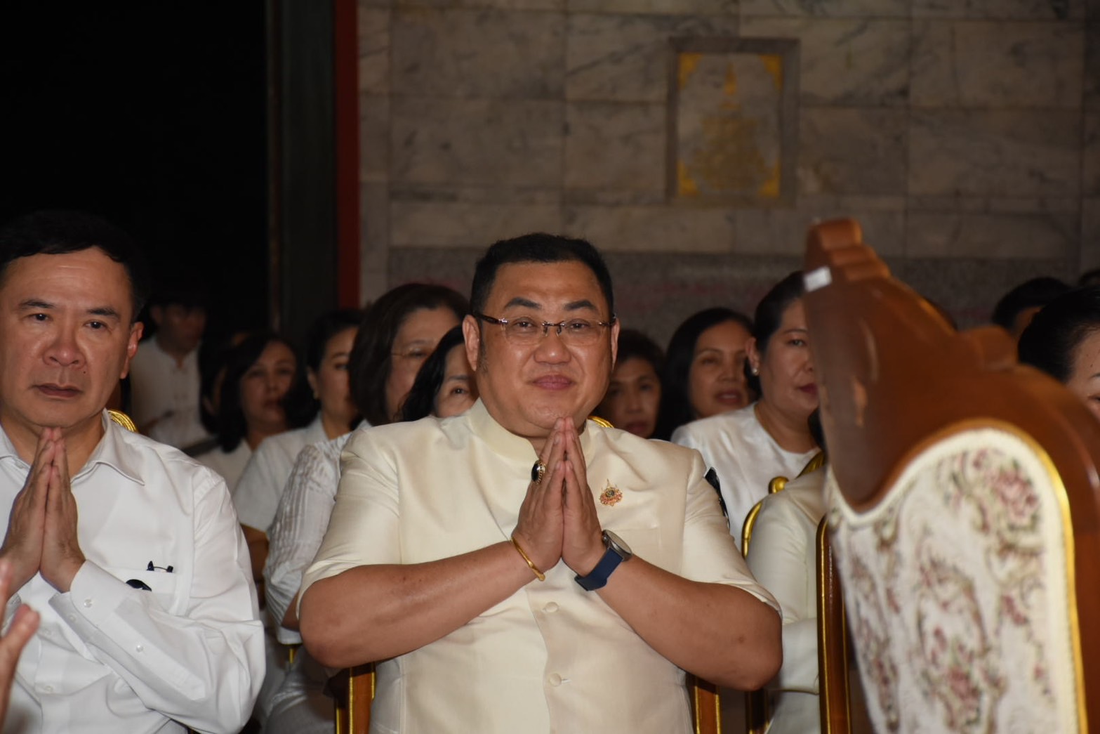 ผส. ร่วมพิธีสมโภชผ้าพระกฐินพระราชทานกระทรวงการพัฒนาสังคมและความมั่นคงของมนุษย์