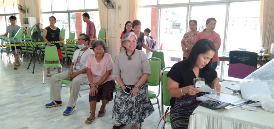 เยี่ยมการดำเนินการจัดการเลือกตั้ง ศูนย์ฯ วาศนะเวศม์