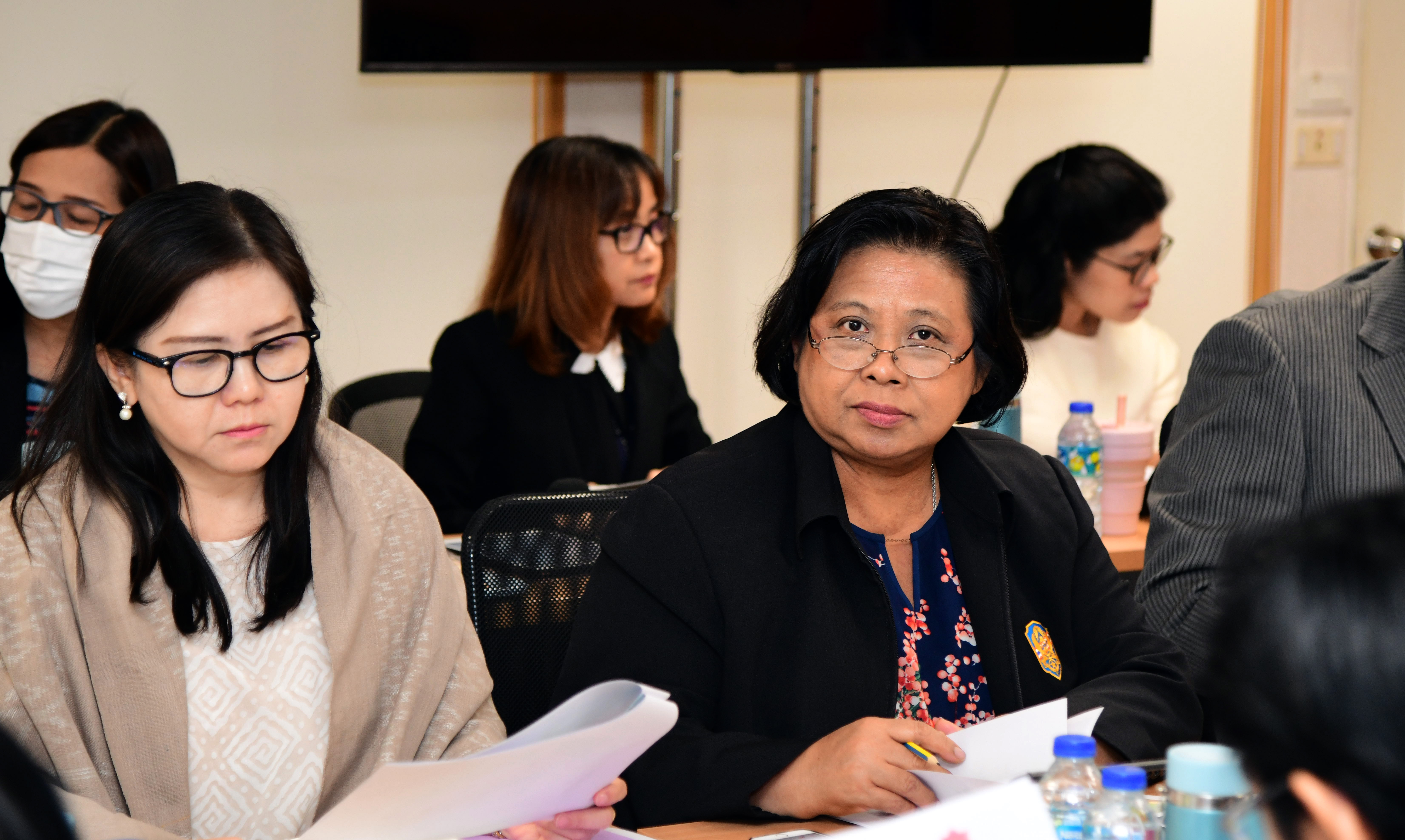 ประชุมคณะทำงานศึกษาด้านเทคโนโลยีและนวัตกรรมรองรับสังคมสูงวัยคนไทยอายุยืน ครั้งที่ ๑/๒๕๖๓ 