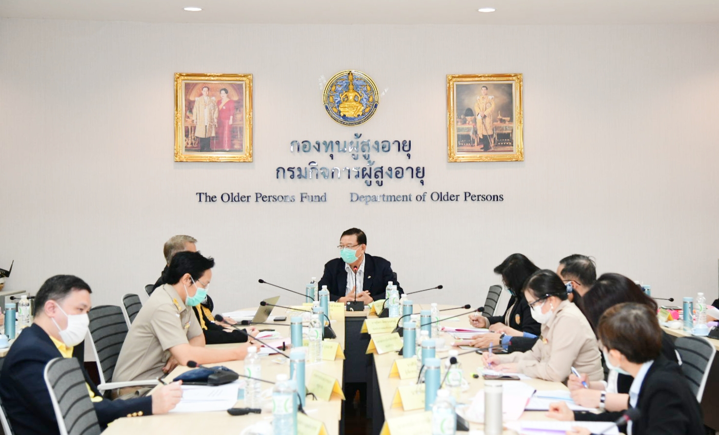 ประชุมคณะทำงานขับเคลื่อนสังคมสูงวัยคนไทยอายุยืน ครั้งที่ ๒/๒๕๖๓