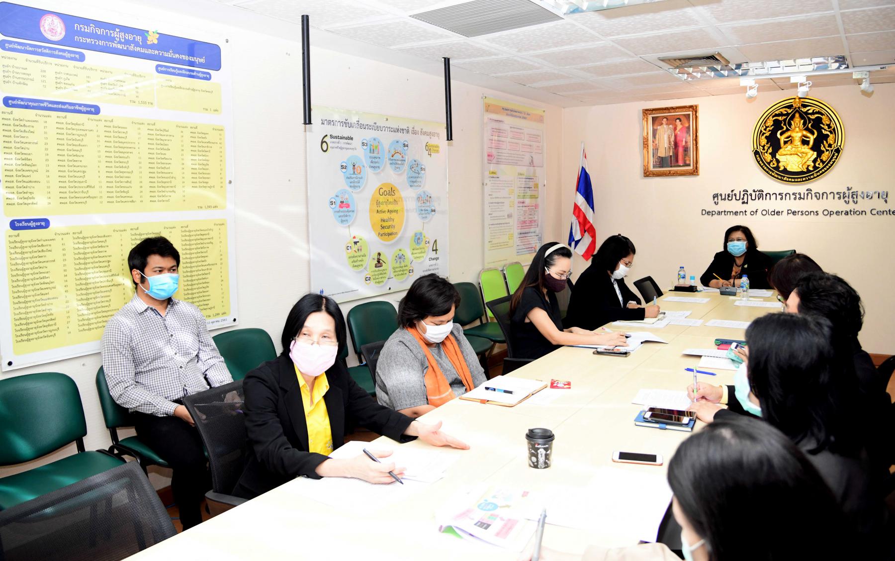 ประชุม ศปก.พม ครั้งที่ ๘/๒๕๖๓