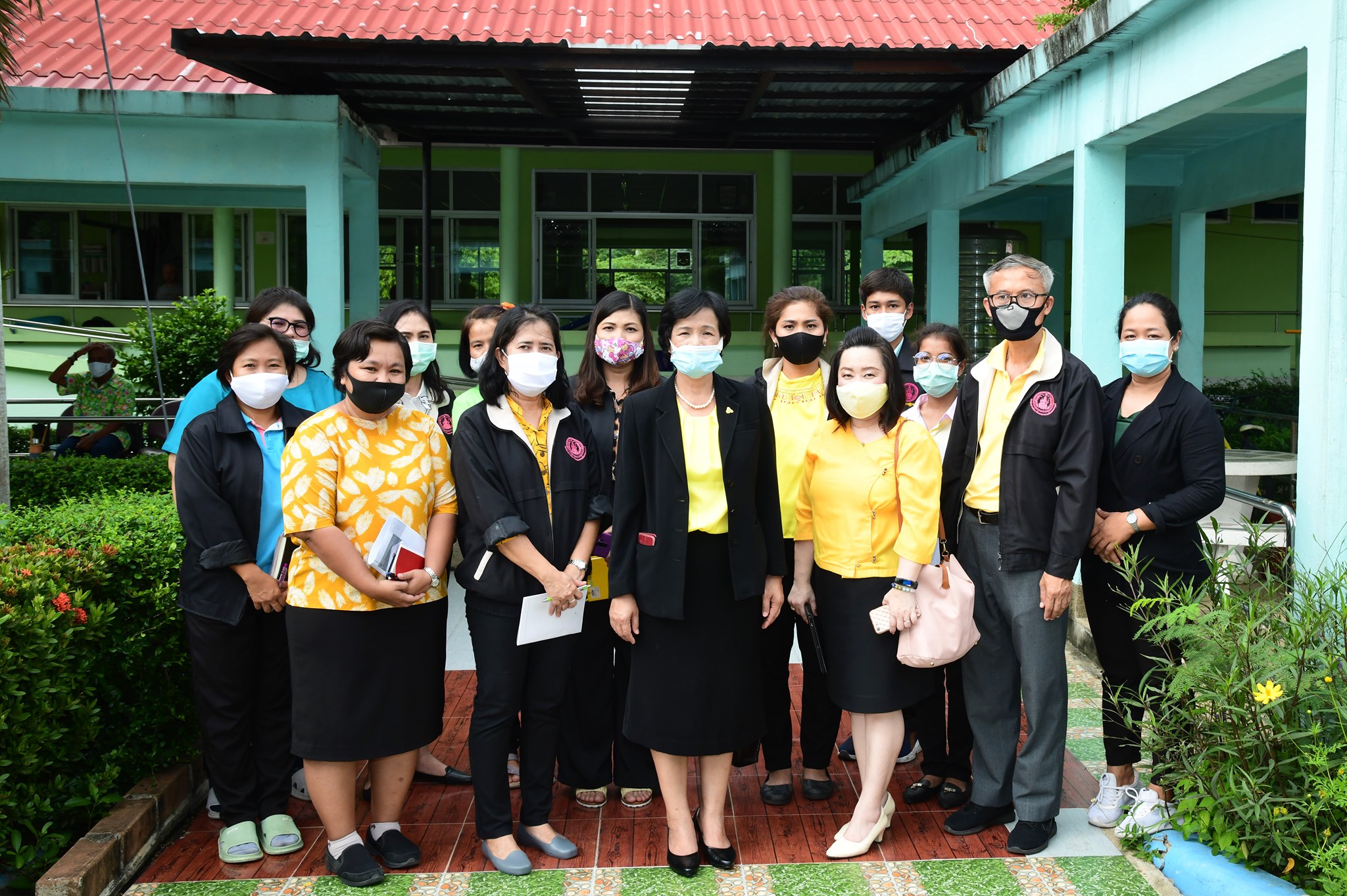 ตรวจเยี่ยมการดำเนินงานของศูนย์พัฒนาการจัดสวัสดิการสังคมผู้สูงอายุ