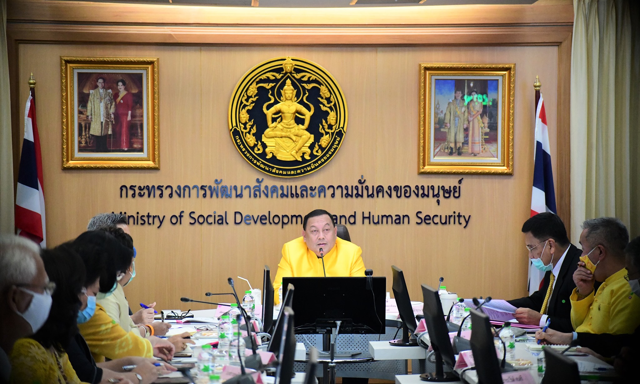 การประชุมผู้บริหารระดับสูงของกระทรวงฯ ประจำเดือนกรกฎาคม ๒๕๖๓