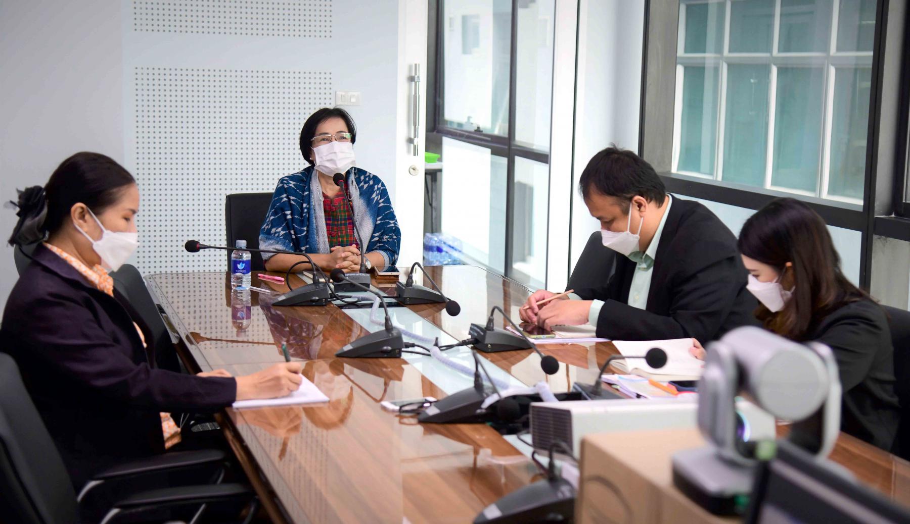 การประชุมคณะทำงานทีมนักคิดกรมกิจการผู้สูงอายุ