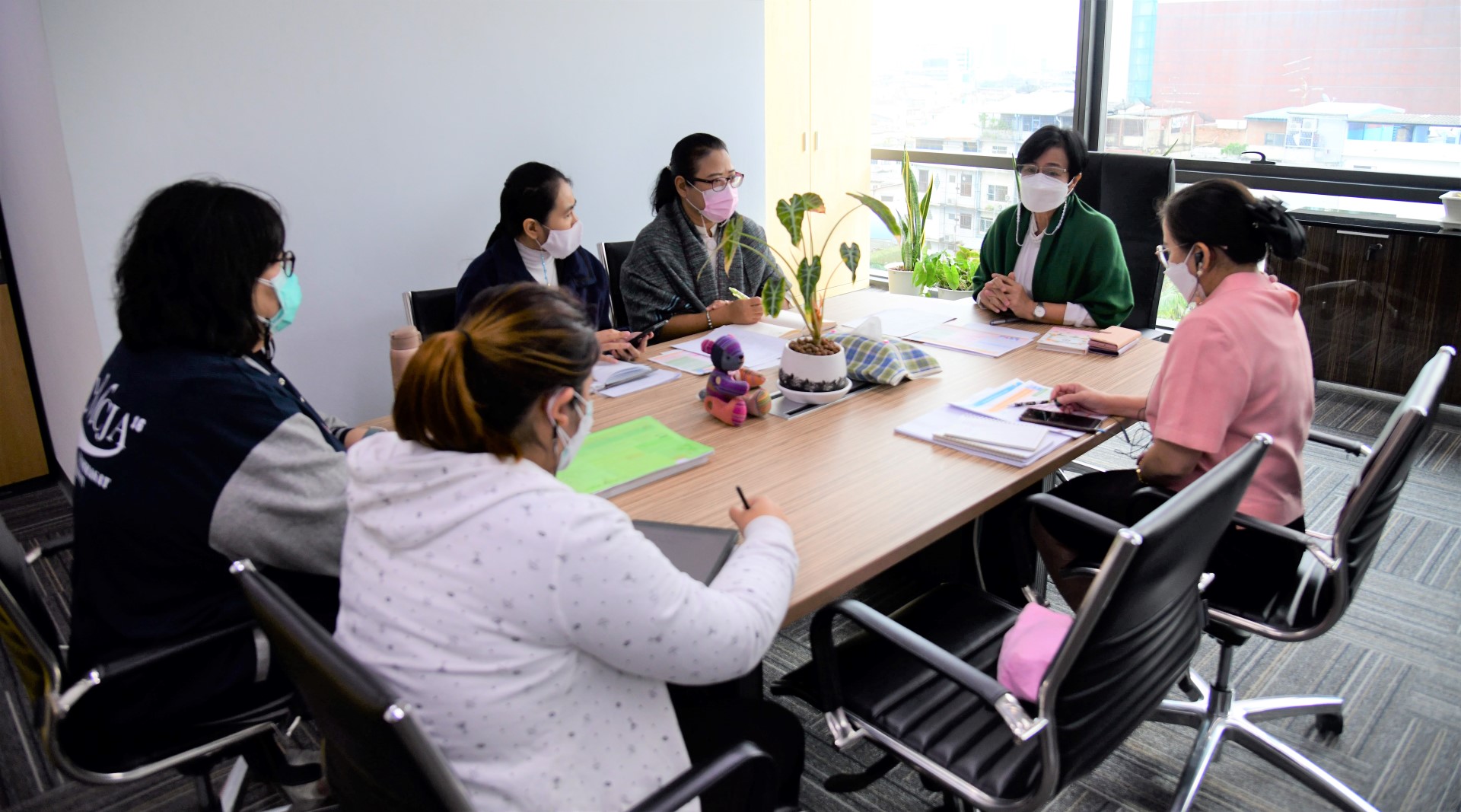 การประชุมเพื่อหารือการขับเคลื่อนหลักสูตรการดูแลผู้สูงอายุ