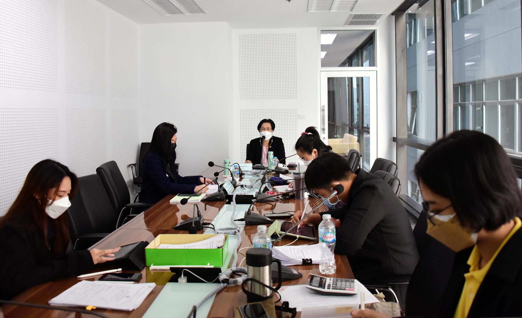 การประชุมคณะกรรมการพิจารณาให้ความช่วยเหลือผู้ประสบปัญหาทางสังคม ครั้งที่ 1/2565