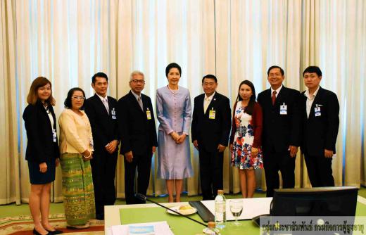 อธิบดีกรมกิจการผู้สูงอายุเข้าร่วมหารือกับรองศาสตราจารย์นราพร จันทร์โอชา เพื่อรับข้อเสนอแนะแนวทางการดำเนินงานพัฒนาศูนย์พัฒนาคุณภาพชีวิตและส่งเสริมอาชีพผู้สูงอายุ