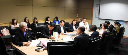 การประชุมหารือเตรียมการจัดงานกลุ่มพลังผู้สูงอายุ ซึ่งจะจัดขึ้นในวันที่ ๑๘ สิงหาคม ๒๕๕๙