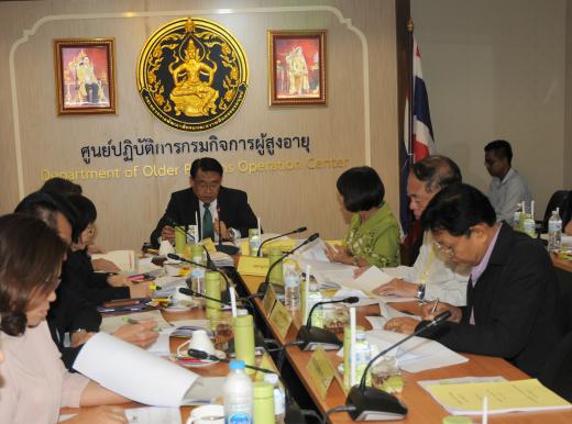 ประชุมกรมกิจการผู้สูงอายุ ครั้งที่ ๖/๒๕๕๙ 