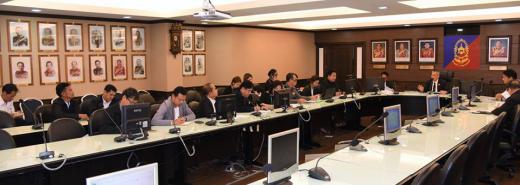 การประชุมคณะทำงานกองอำนวยการร่วมพัฒนาที่อยู่อาศัยชุมชนริมคลอง และริมฝั่งแม่น้ำเจ้าพระยา ครั้งที่ ๖/๒๕๖๐