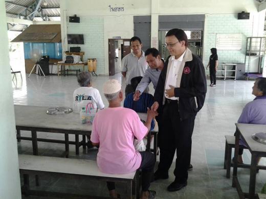 รองอผส.เข้าเยี่ยมศูนย์พัฒนาการจัดสวัสดิการสังคมผู้สูงอายุ จ.สงขลา