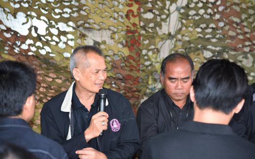 ประชุมและตรวจพื้นที่เตรียมความพร้อม เพื่อหารือแนวทางการพัฒนาชุมชนศาลเจ้าพ่อสมบุญ