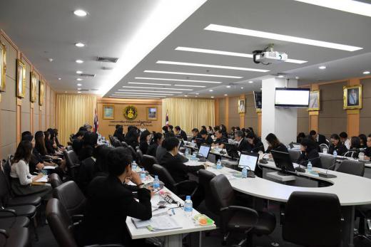 การประชุม เพื่อรับฟังข้อคิดเห็นการจัดทำร่างพ.ร.บ.งบประมาณ ปี ๒๕๖๑