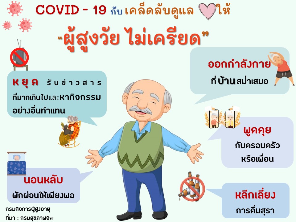 COVID-19 กับเคล็ดลับดูแล 