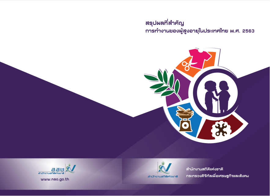 สำรวจการทำงานของผู้สูงอายุในประเทศไทย พ.ศ. 2563