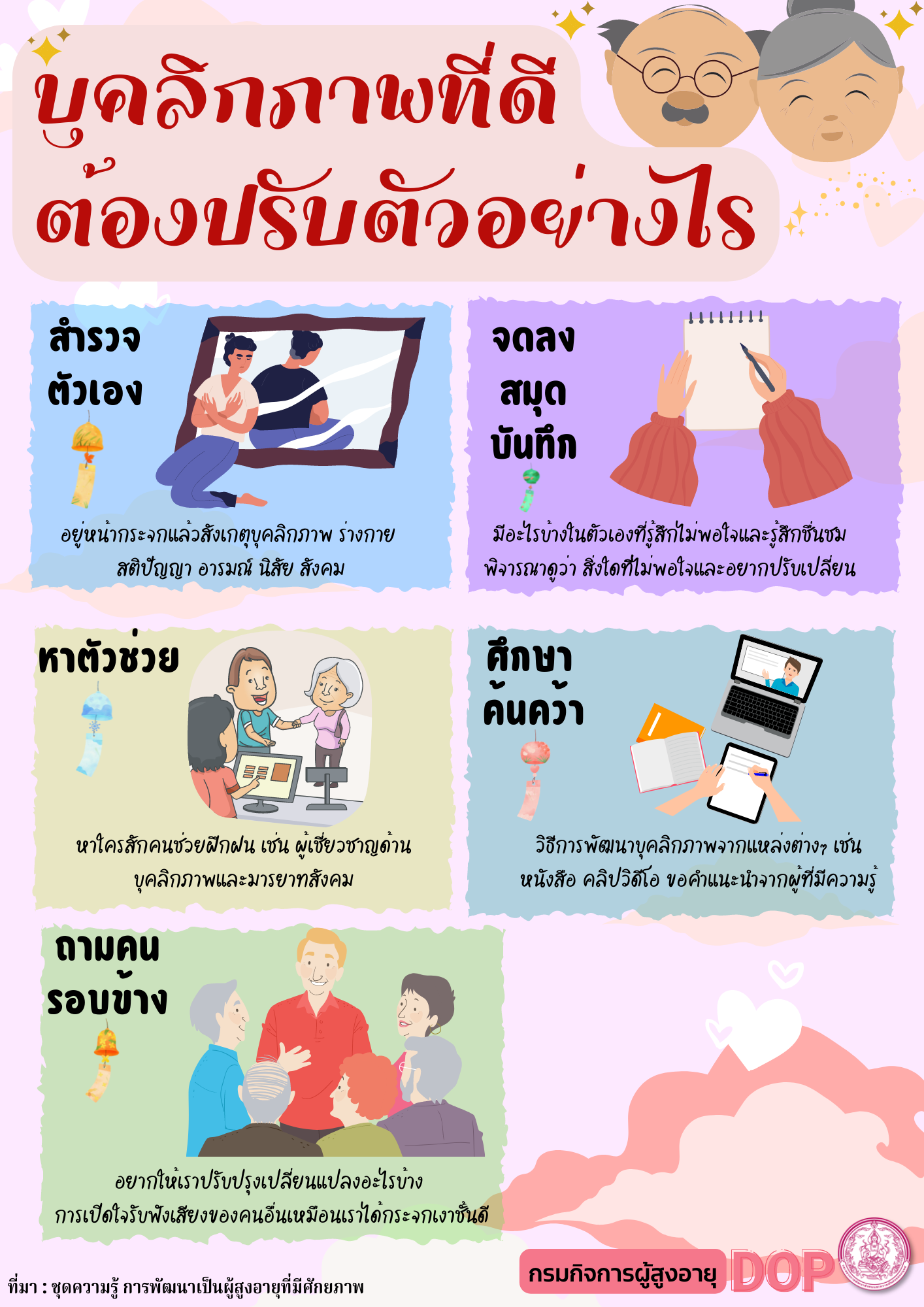 บุคลิกภาพที่ดีต้องปรับตัวอย่างไร