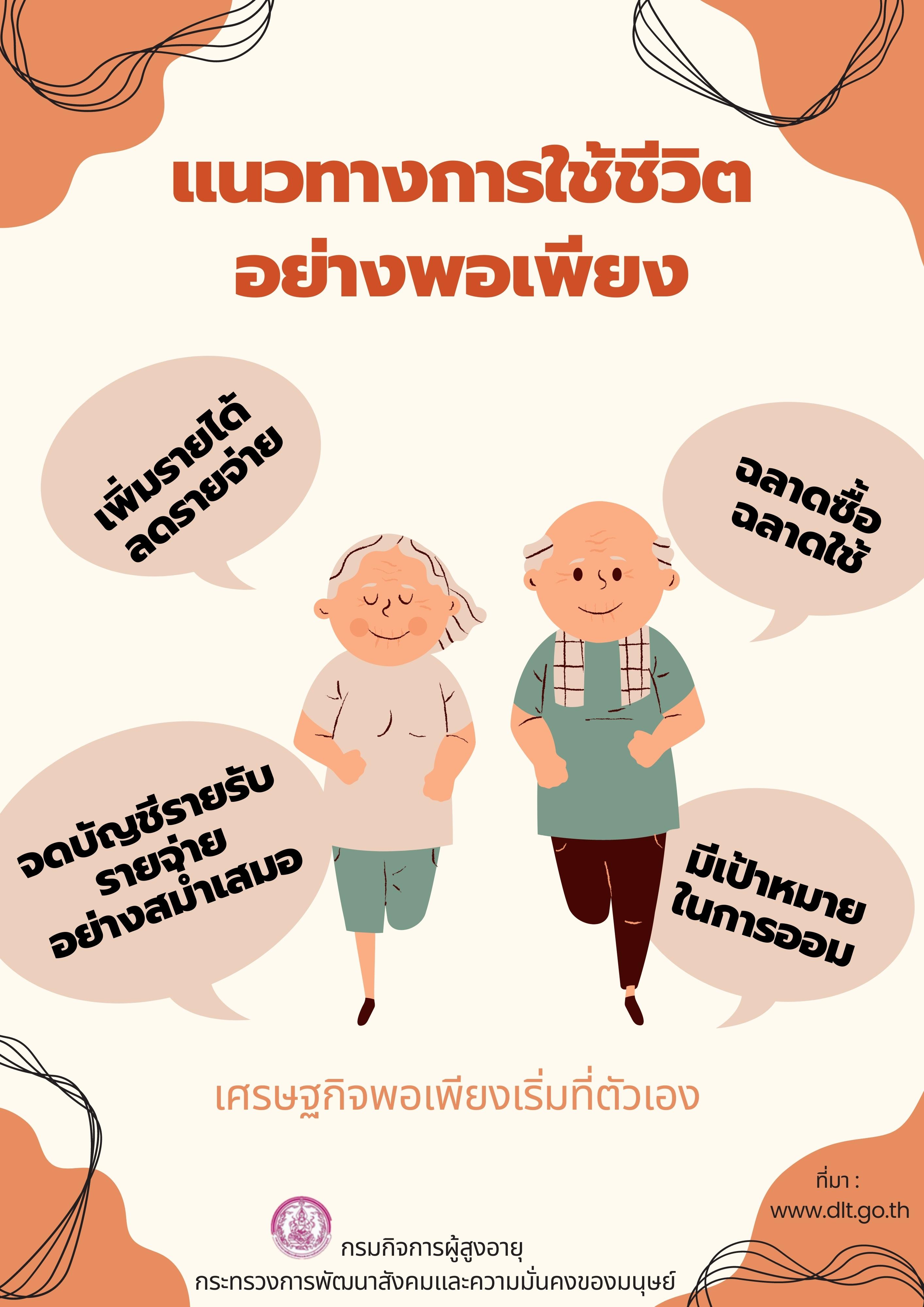 แนวทางการใช้ชีวิตอย่างพอเพียง By สคส.