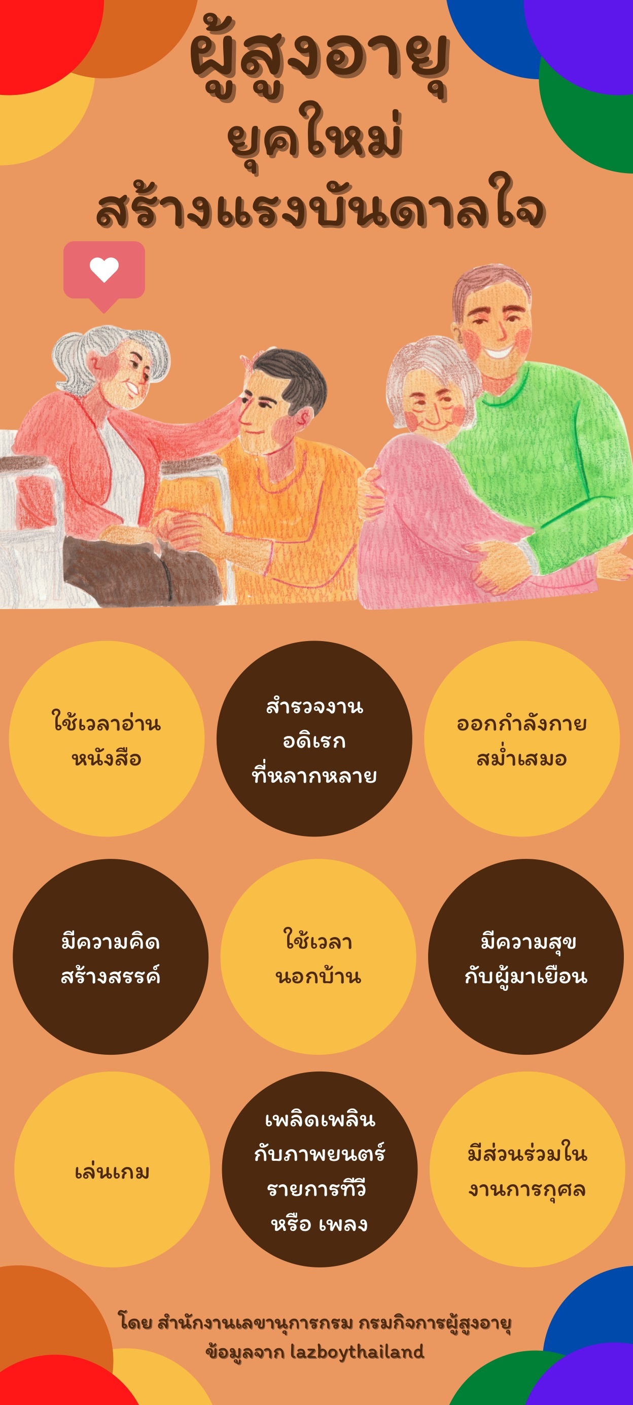 ผู้สูงอายุยุคใหม่ สร้างแรงบันดาลใจ (สลก.)