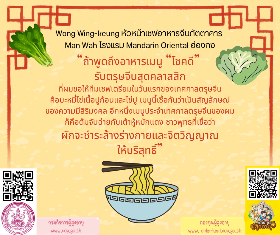 หลากทริกเสริมมงคล ของคนฮ่องกงในช่วงตรุษจีน BY กองทุนผู้สูงอายุ