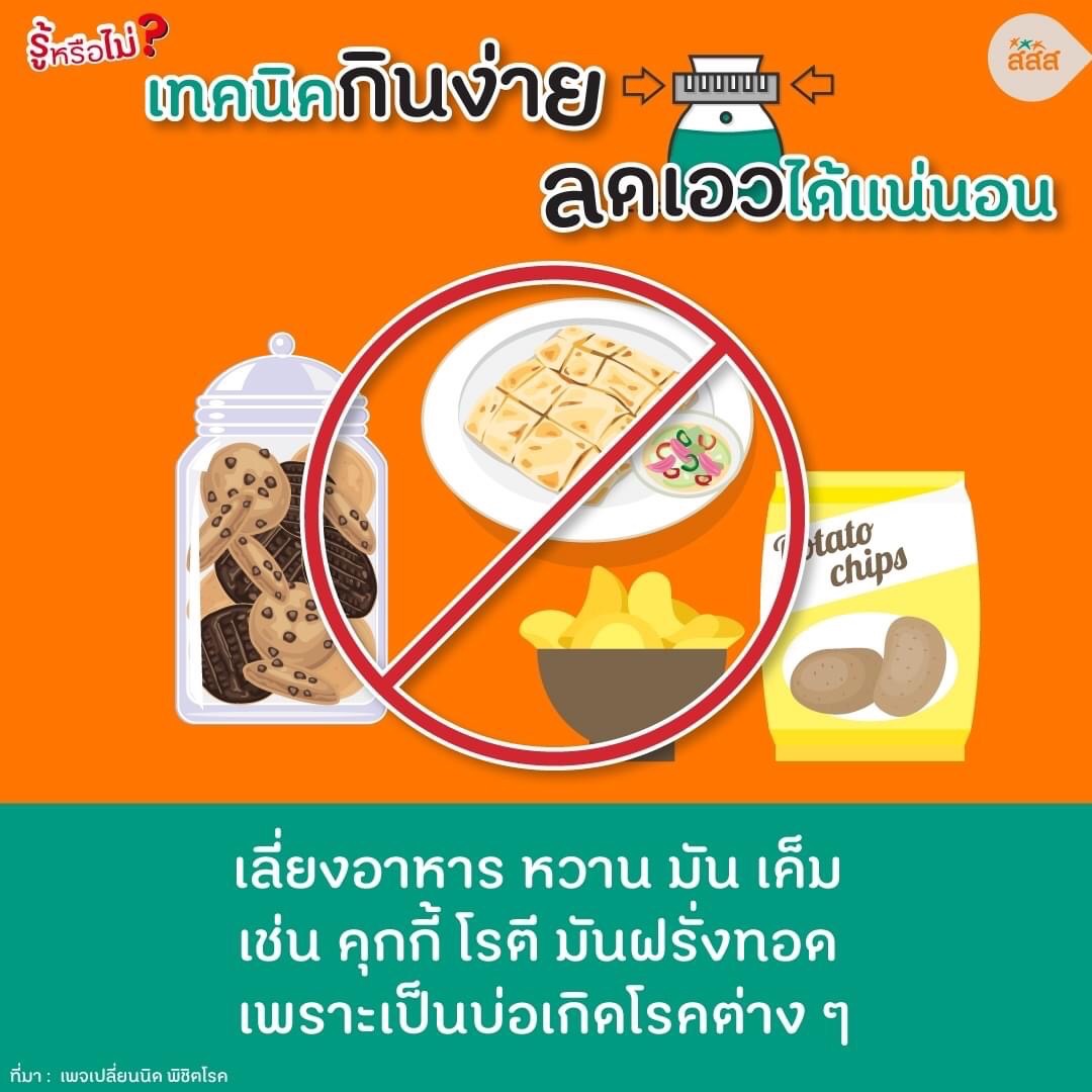 เทคนิคกินง่าย ลดเอวได้แน่นอน