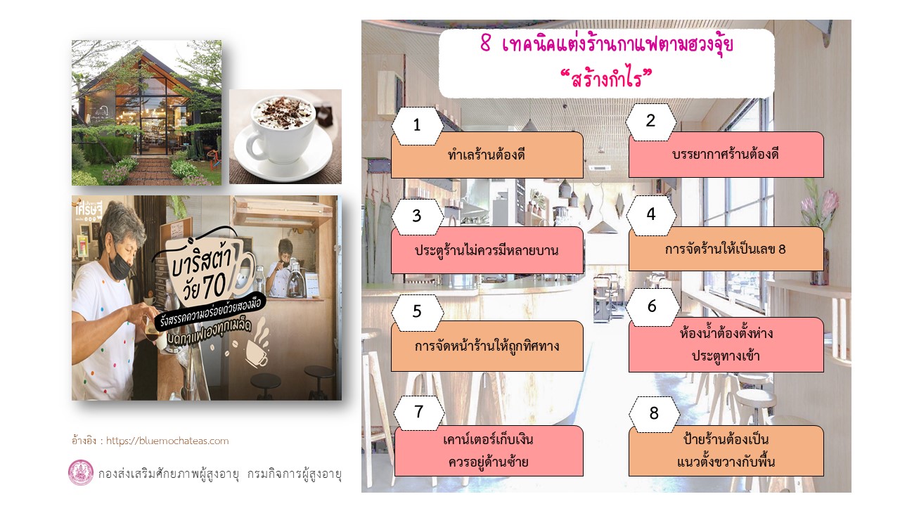 8 เทคนิคแต่งร้านกาแฟตามฮวงจุ้ย 