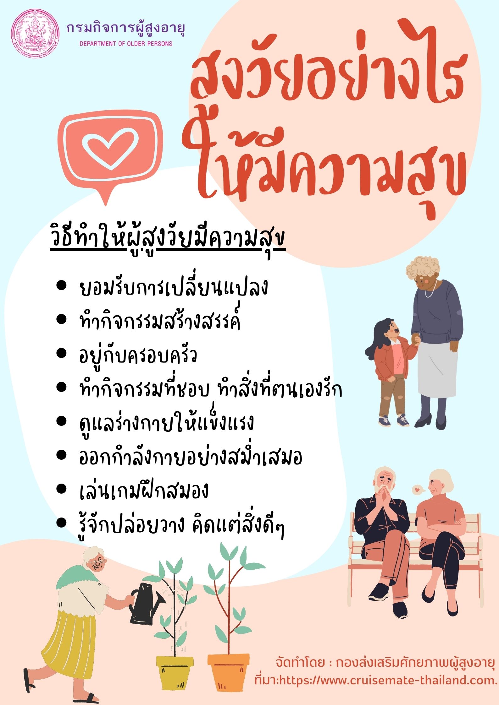 สูงวัยอย่างไรให้มีความสุข (สศส.)