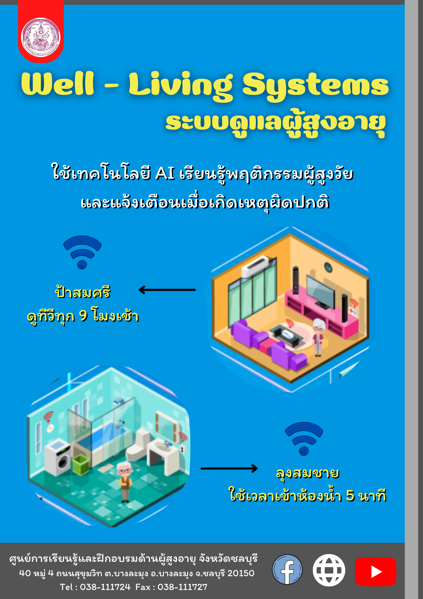 Well - Living Systems ระบบดูแลผู้สูงอายุ (สศส.)